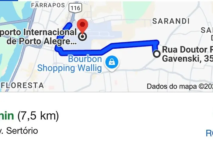 Apto 3 Quartos, Próx Fiergs, Aeroporto E Consulado Casa de férias *